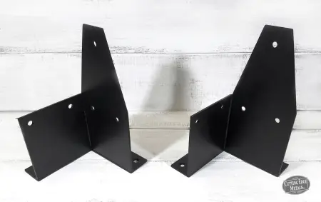 Post Cap Decorative Timber Brackets Black