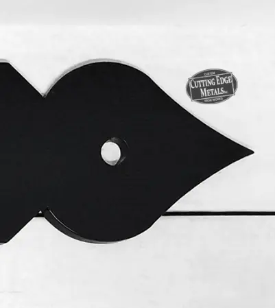 Black painted right -Spaded T Bracket or Flat T Bracket with Spaded Ends - Timber Frame Black painted right -Spaded T Bracket or Flat T Bracket with Spaded Ends - Timber Frame