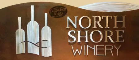 North Shore Winery Sign