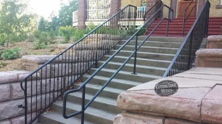 Custom decorative railing