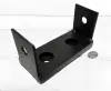 Uplift Post Base Bracket Black Small Curbside