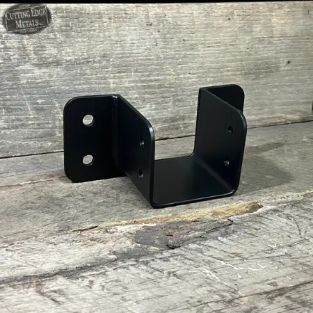 Small black Cropped Bottom Joist Hangers