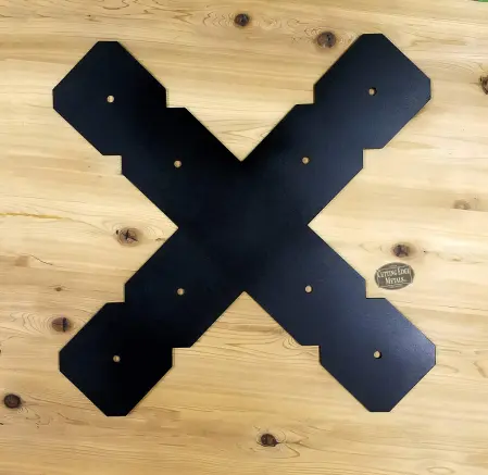X-Shaped Beam Bracket - Double Crop X-Shaped Beam Bracket - Double Crop