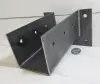 PB-3S - Sided Wood Post Base Brackets