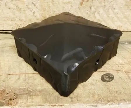 Post Cap Décor Custom Black Curbside