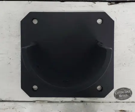 Right - dark - Round Log Beam Joist Hangers