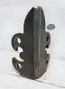 Custom Mild-Steel - Upward Decorative L Angle Timber Brackets with Le Fleur de Lis Custom Mild-Steel - Upward Decorative L Angle Timber Brackets with Le Fleur de Lis