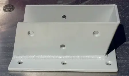 white - sideAngled Joist Hangers – Full Flange