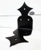 Black - Bent and forward facing Bia Finial L Angle Beam Bracket Black - Bent and forward facing Bia Finial L Angle Beam Bracket