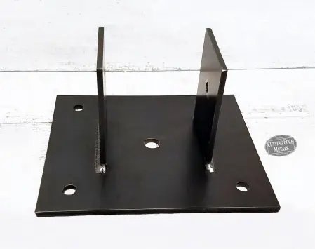 Back - and front - 2–Sided Wood Post Base Brackets