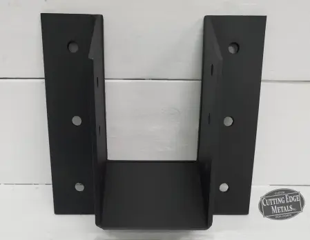 black-powder coat front Angled Joist Hangers – Full Flange