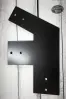 Right - black -Beam Connecting Truss Corner Bracket - 3 Leg Right - black -Beam Connecting Truss Corner Bracket - 3 Leg