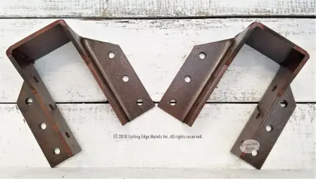 JHCB-10 Rusted Decorative Custom Joist Hangers