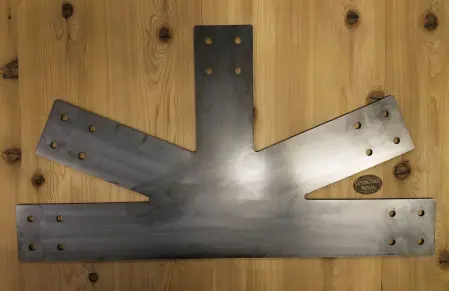Custom - flat beam- Beam Connecting Truss Center Bracket - 5 Leg Custom - flat beam- Beam Connecting Truss Center Bracket - 5 Leg