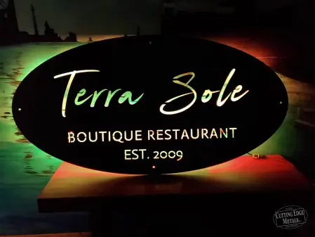 Terra Sole Led Sign Citrus