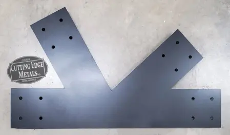 Custom - Beam Connecting Truss Center Bracket - 4 Leg - 16 holes