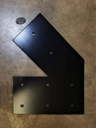 Right - Beam Connecting Truss Corner Bracket - 2 Leg Right - Beam Connecting Truss Corner Bracket - 2 Leg