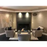 Stacked steel surround