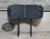 Hex Post Girder Grey Powder Coat Bracket