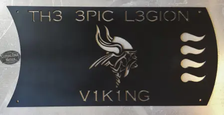 Custom Viking Sign