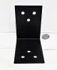 Black - L Angle Timber Brackets