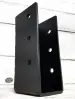 Black - painted - tall low Joist Hangers – Inside Flange or Hidden Flange Joist Hanger