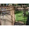 Custom Fence with Spears and Scrolls