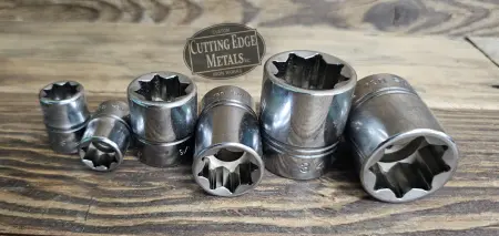 8-Point Sockets for Square Head Lags/Bolts