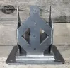 Athens 4 Sided Timber Post Base Bracket Front Athens 4 Sided Timber Post Base Bracket Front