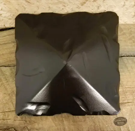 Post Cap Décor Custom Black Top