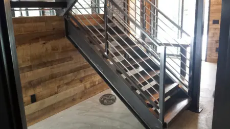 Industrial railing example