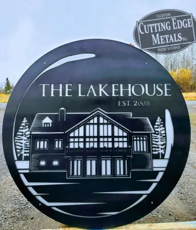 Custom The Lake House Sign