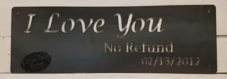 Custom I love You Sign