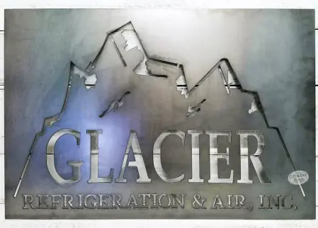 Glacier-Steel-Sign