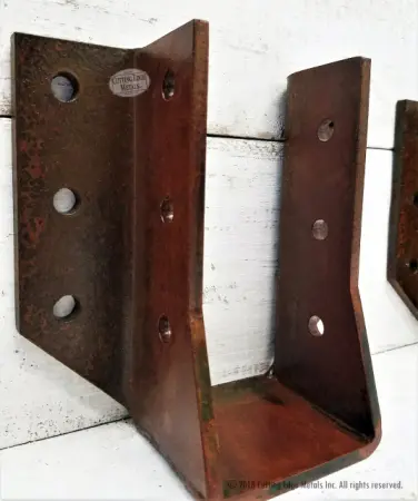 JHCB-10 Rusted Joist Hangers