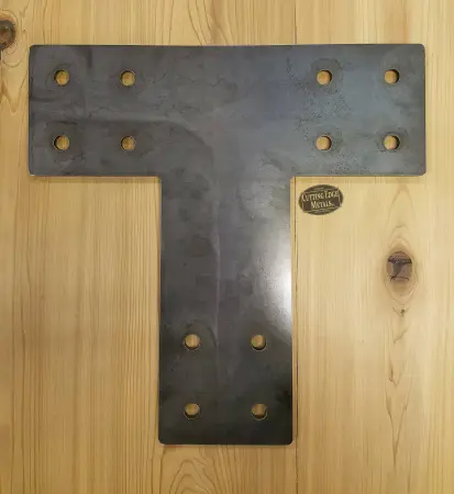 Steel "T" Bracket Timber Connector / Flat "T" Bracket - Timber Frame