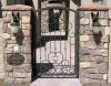 Cut Scrolls Custom Ornamental Gate