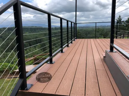 Stainless steel cable railing