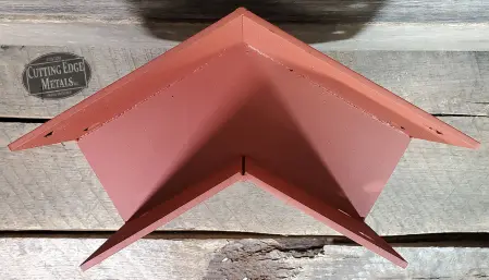 Hex Post Girder Bracket Copper Hex Post Top