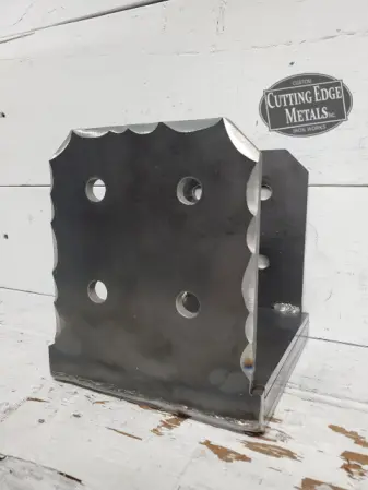 Uplift Post Base - Unfinished - Hammered