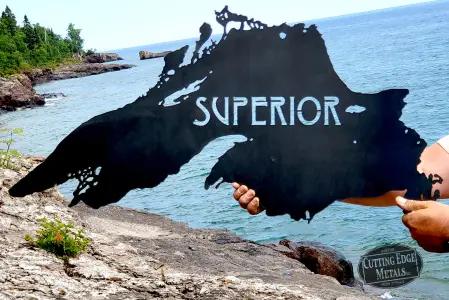 Custom Lake Superior Sign