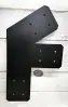 Custom - black left - Beam Connecting Truss Corner Bracket - 3 Leg Custom - black left - Beam Connecting Truss Corner Bracket - 3 Leg