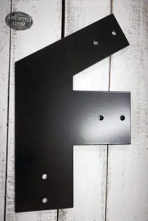BB-3L Left - Black - Beam Connecting Truss Corner Bracket - 3 Leg