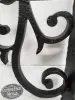 Detail Closeup - L Angle Decorative Scroll Gusset Support Bracket Detail Closeup - L Angle Decorative Scroll Gusset Support Bracket