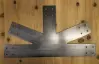 Custom - flat beam- Beam Connecting Truss Center Bracket - 5 Leg Custom - flat beam- Beam Connecting Truss Center Bracket - 5 Leg