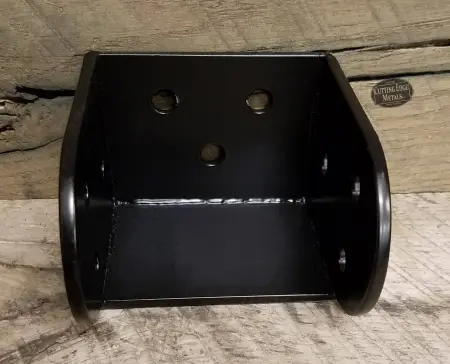 black - painted rounded front - Joist Hangers – Rounded with Inside Flange