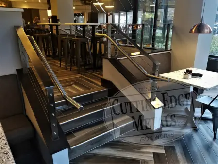 Custom Commercial Stainless-steel Cable Railing