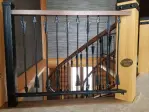 High end metal railing